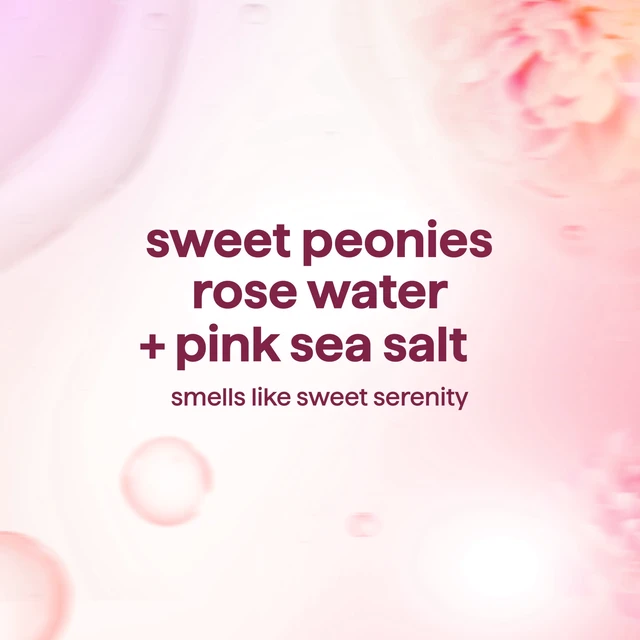 Alt view image 4 of 6 - Method Pure Peace Body Wash, 18 fl oz - Peony, Rose Water & Pink Sea Salt, Leaves Skin Soft & Moisturized, Paraben-Free