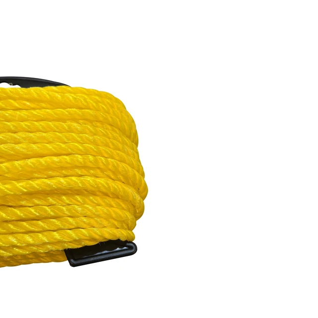 Alt view image 2 of 6 - Hyper Tough 1/4in x 100ft Polypropylene Twisted Rope, Yellow, 1 Each