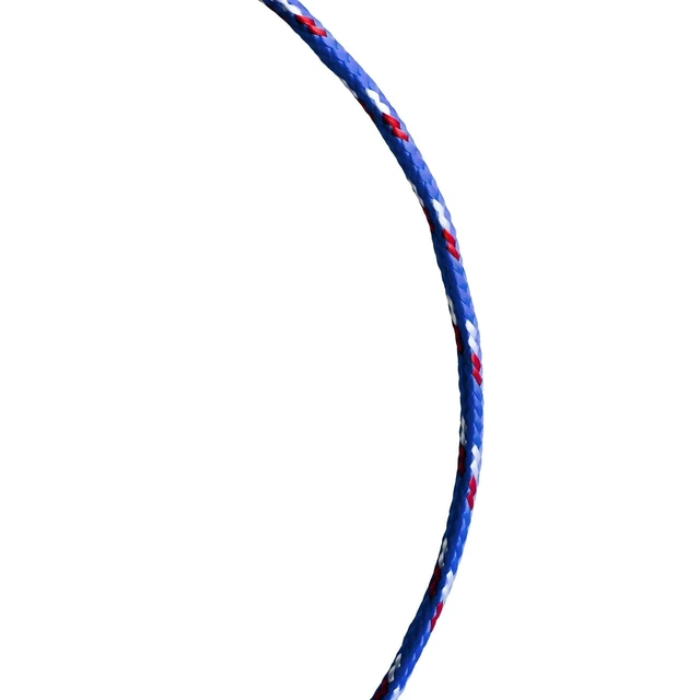 Alt view image 5 of 6 - Hyper Tough 1/4" x 100' Polypropylene Diamond Braided Rope, Blue, 1 Each