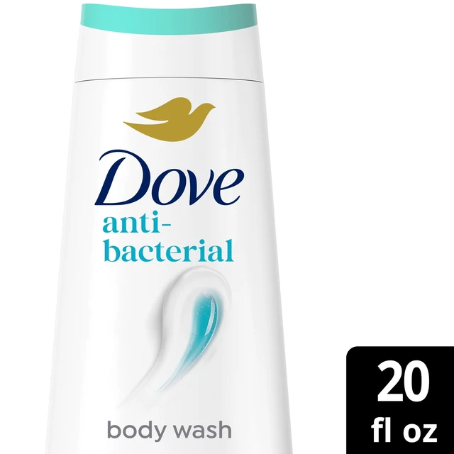 Alt view image 5 of 6 - Dove Antibacterial Body Wash for All Skin Types, Protects from Dryness, 20fl oz