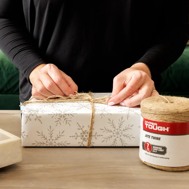Alt view image 6 of 6 - Hyper Tough 800 Feet Jute Twine Natural