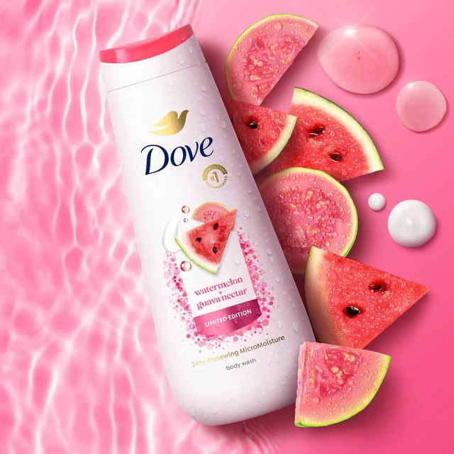 Alt view image 2 of 6 - Dove Body Wash Watermelon & Guava, 20 Fl Oz