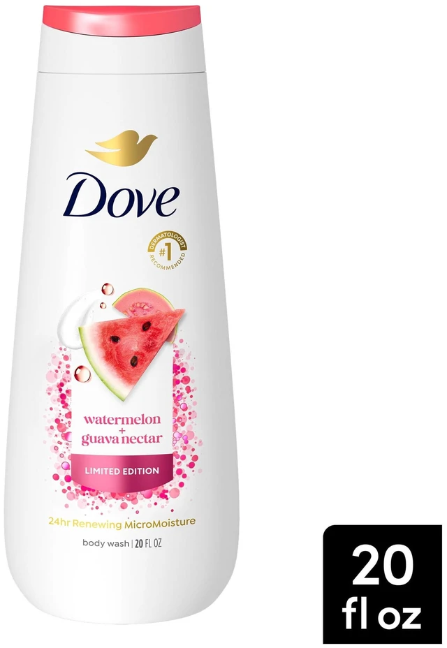 Alt view image 3 of 6 - Dove Body Wash Watermelon & Guava, 20 Fl Oz