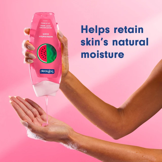 Alt view image 6 of 6 - Softsoap Moisturizing Body Wash, pH Balanced, Paraben Free, Watermelon Scent, 12 fl oz