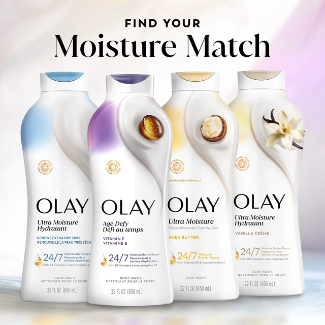 Alt view image 3 of 6 - Olay Ultra Moisture Body Wash Age Defy with Vitamin B3 & Hyaluronic, 22 fl oz