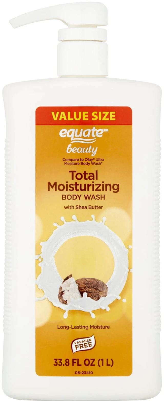 Main image of Equate Beauty Total Moisturizing Body Wash 33.8fl oz