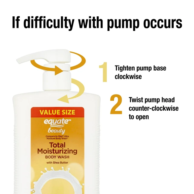 Alt view image 3 of 6 - Equate Beauty Total Moisturizing Body Wash 33.8fl oz