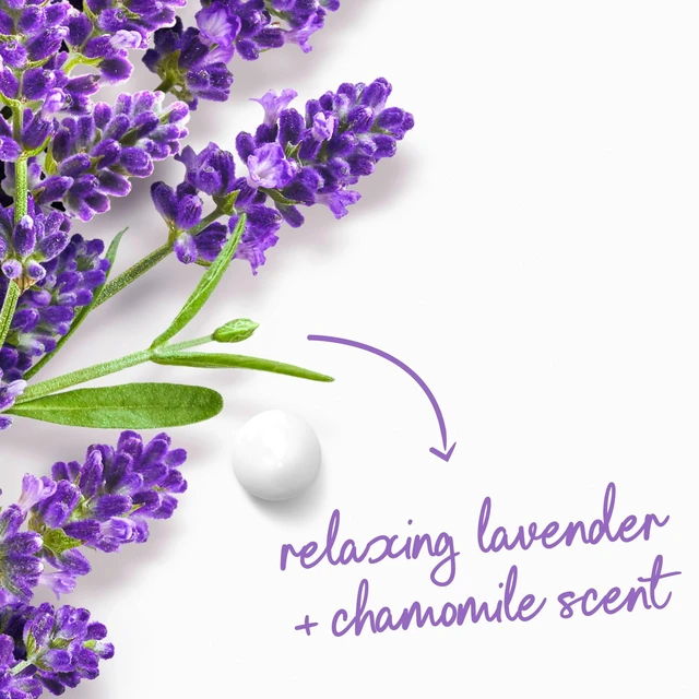 Alt view image 2 of 6 - Dove Body Wash Relax Lavender Oil & Chamomile, 24hr Lotion-Soft Skin Moisturizing Cleanser, No Sulfates No Parabens, 20 fl oz