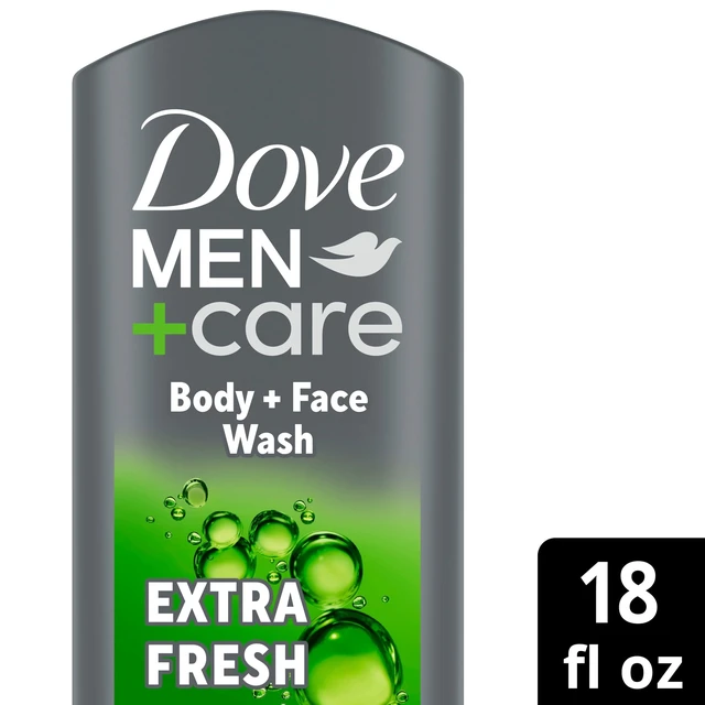 Alt view image 3 of 6 - Dove Men+Care Refreshing Extra Fresh Body and Face Wash, 24-Hour Nourishing Micromoisture Technology, 18 fl oz