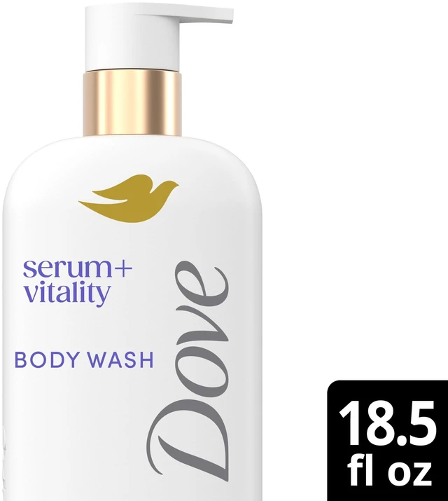 Alt view image 6 of 6 - Dove Body Wash 4% Restoring Serum with Collagen, 18.5 fl oz