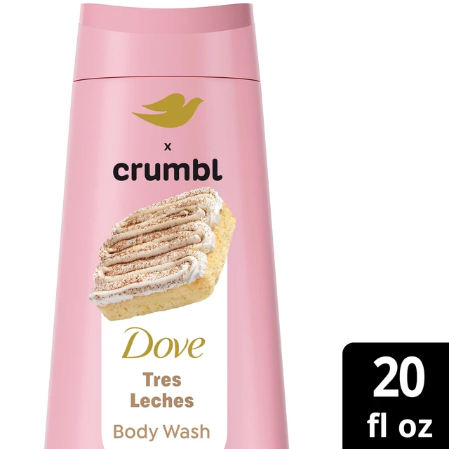 Alt view image 2 of 5 - Dove Crumbl Limited Edition Tres Leches Body Wash, 20 fl oz