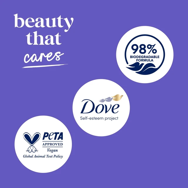 Alt view image 2 of 6 - Dove Unwind Blueberry & Moon Milk Body Wash, 24hr Lotion-Soft Skin, Moisturizing Skin Cleanser, No Sulfates No Parabens, 20 fl oz