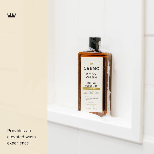 Alt view image 6 of 6 - Cremo Men's Body Wash, Italian Bergamot Scent, 16 fl oz