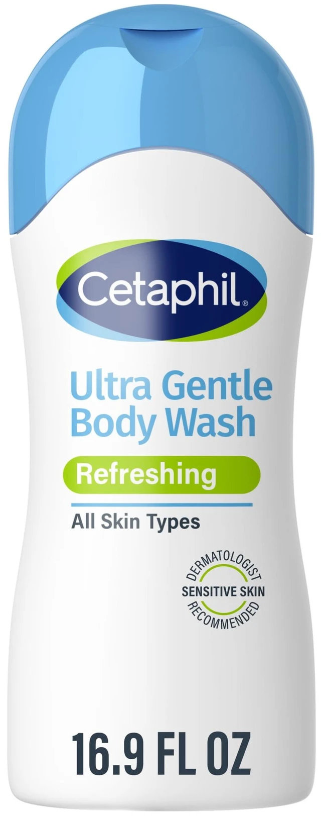 Main image of Cetaphil Ultra Gentle Refreshing Body Wash, 16.9 fl oz, for Dry to Normal, Sensitive Skin