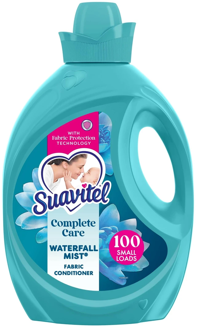 Main image of Suavitel Complete 100fl oz Liquid Fabric Softener, Fabric Conditioner, Waterfall Mist Scent Bottle