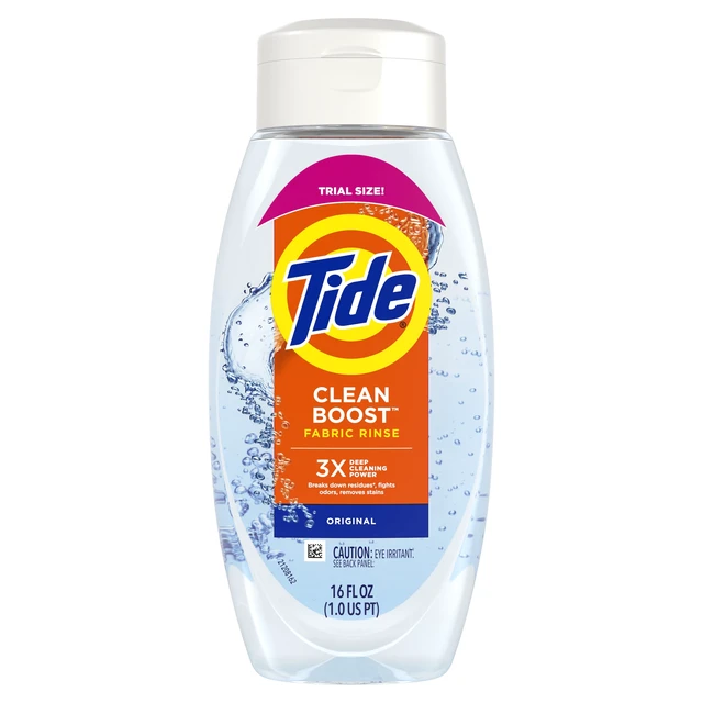 Alt view image 3 of 6 - Tide Clean Boost Fabric Softener Rinse, Original Scent, Removes Odors and Residues, 16 fl oz