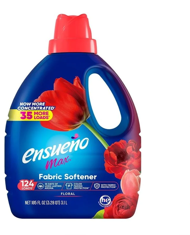 Main image of Ensueno Max Liquid Fabric Softener, Floral, 105oz