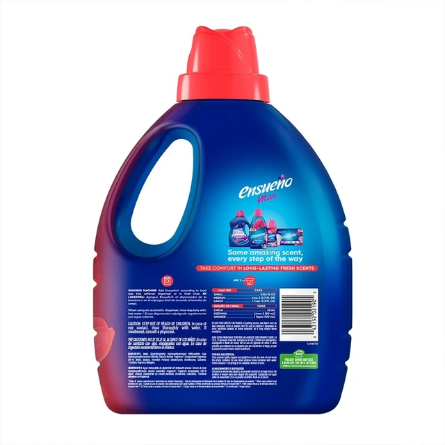 Alt view image 6 of 7 - Ensueno Max Liquid Fabric Softener, Floral, 105oz