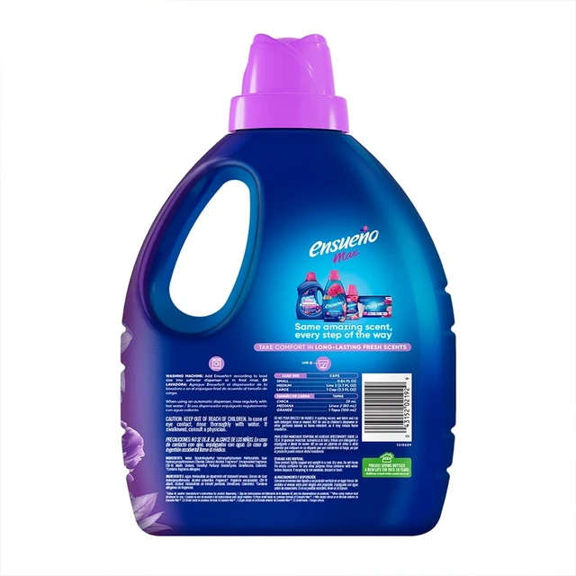 Alt view image 5 of 7 - Ensueno Max Liquid Fabric Softener, Violet Bouquet, 105oz