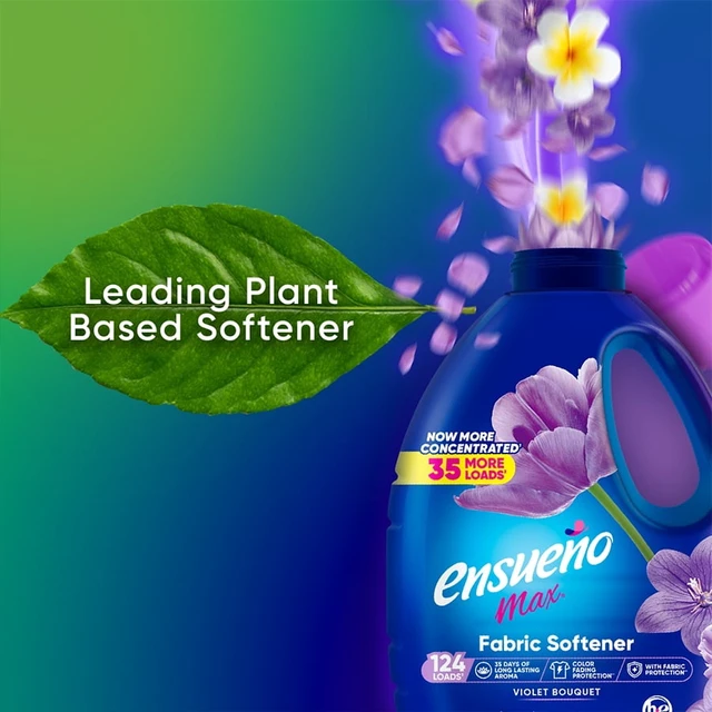 Alt view image 6 of 7 - Ensueno Max Liquid Fabric Softener, Violet Bouquet, 105oz