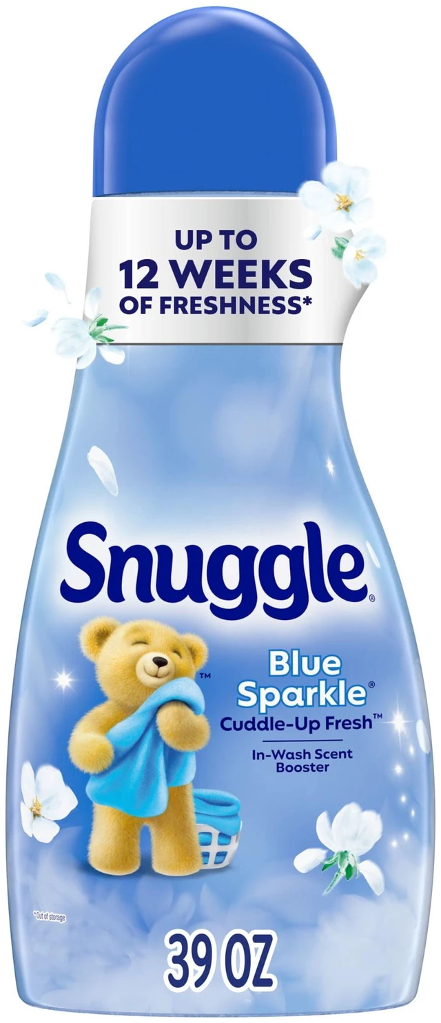 Main image of Snuggle Blue Sparkle Cuddle-Up Fresh Scent Booster, 39 oz