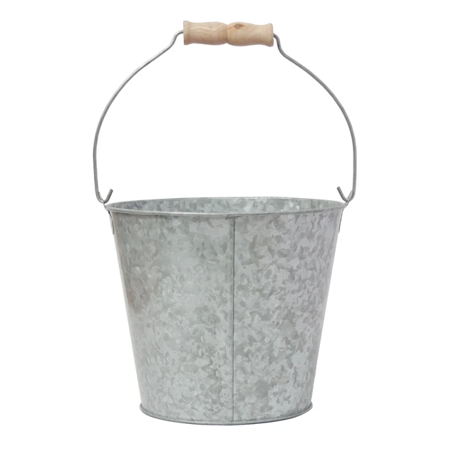 Alt view image 5 of 6 - Hosley Elegant Expressions Metal Pail with Chalkboard, 2 Pack
