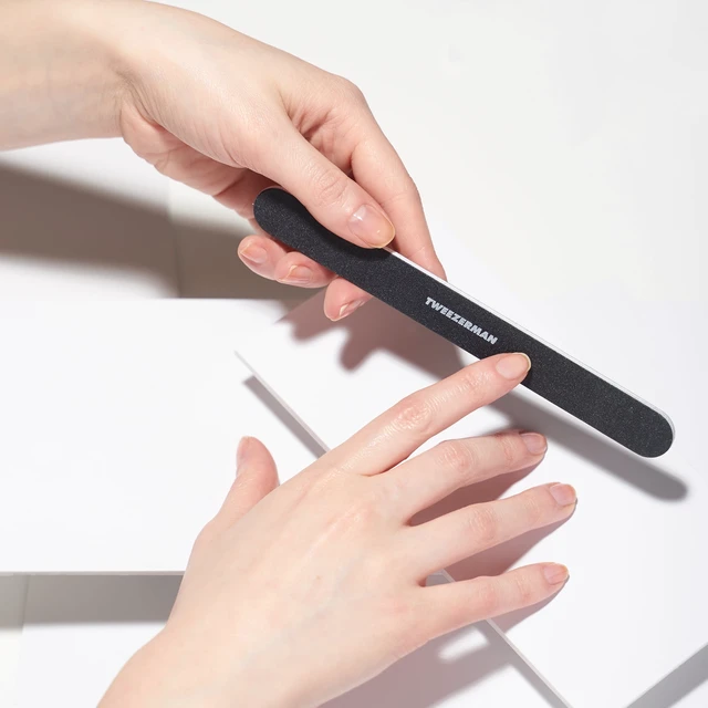 Alt view image 2 of 6 - Tweezerman Black Manicure Kit - Nail File, Clipper and Buffer