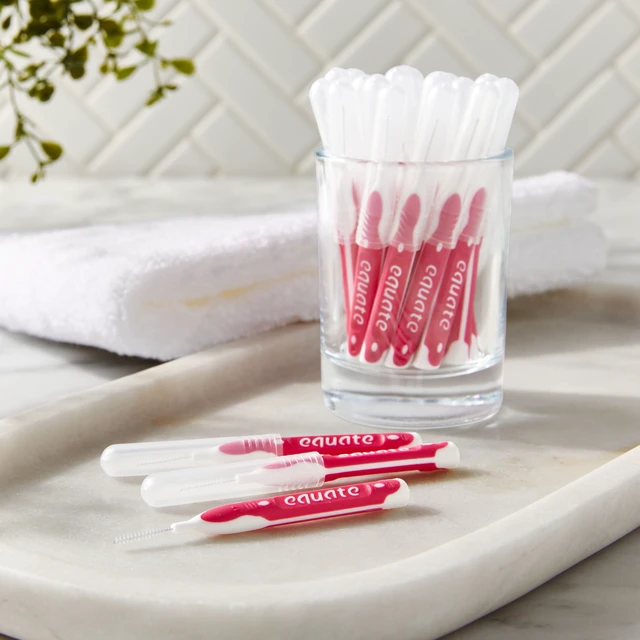 Alt view image 5 of 6 - Equate Interdental Brushes Moderate Mint 20 Count