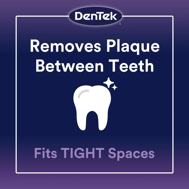 Alt view image 3 of 5 - DenTek Interdental Brushes, Tight, Mint Flavor, 16 Count