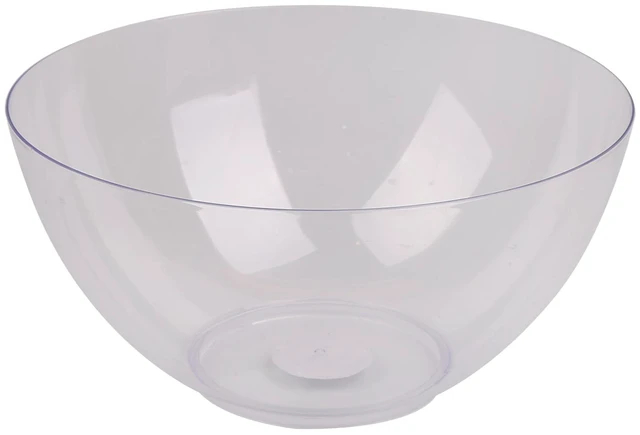 Main image of Way to Celebrate Clear Plastic Classic Punch Bowl, 314 fl oz, 13.2 in x 6.5 in