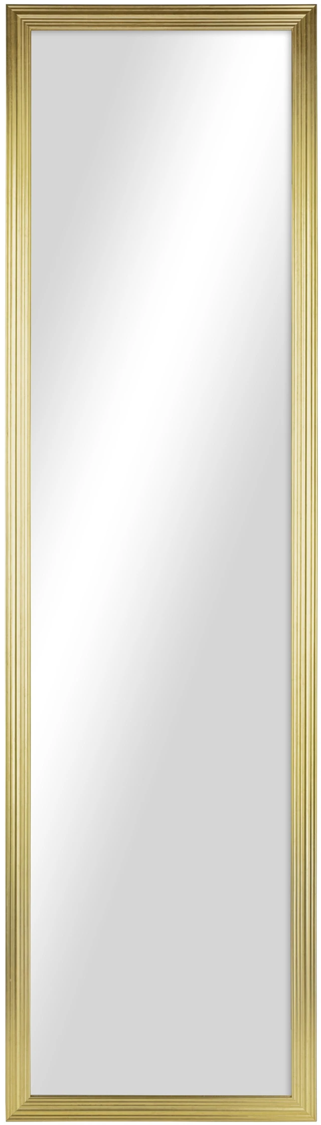 Main image of Mainstays Gold Rectangle Full-Length Wall or Door Mirror 13.5in x 49.5in