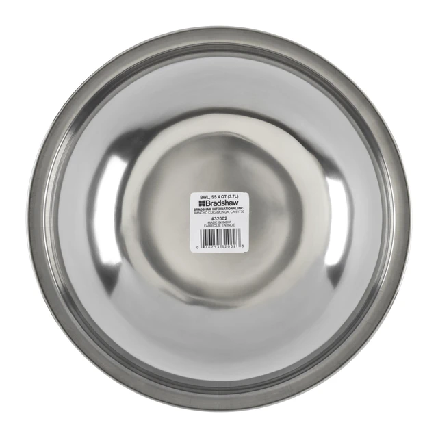 Alt view image 3 of 5 - GoodCook 4 Quart Stainless Steel Mixing Bowl