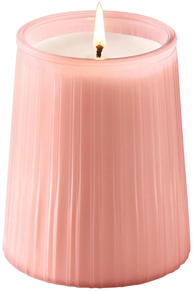 Main image of Better Homes and Gardens 16.1oz. Juicy Mandarin Nectar Scented Ribbed Jar Candle