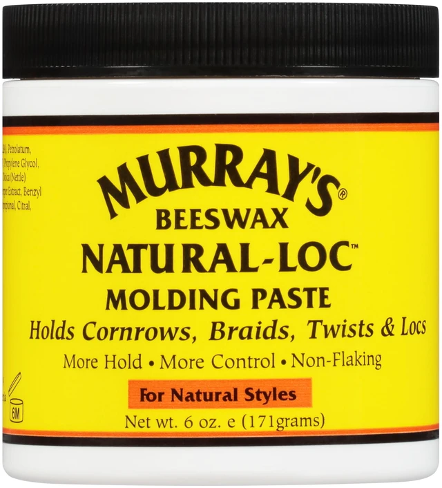 Main image of Murray's Beeswax Natural-Lock Molding Paste for Natural Styles, 6oz, All Hair Types, Nourishing, Moisturizing