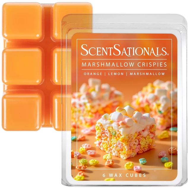 Alt view image 2 of 6 - Scentsationals Marshmallow Crispies Wax Melts (5 Pack, 2.5oz, 6-Cubes)