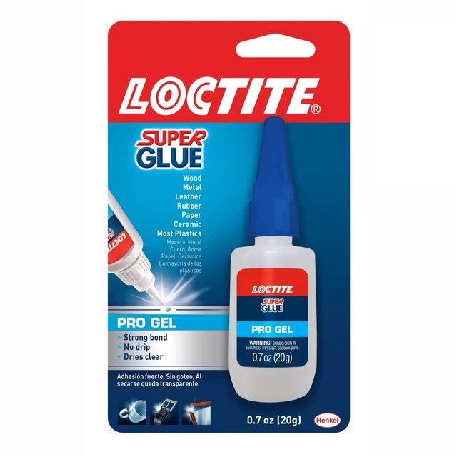 Alt view image 4 of 6 - Loctite Super Glue Professional Gel Clear 20g Bottle (Pack of 1)