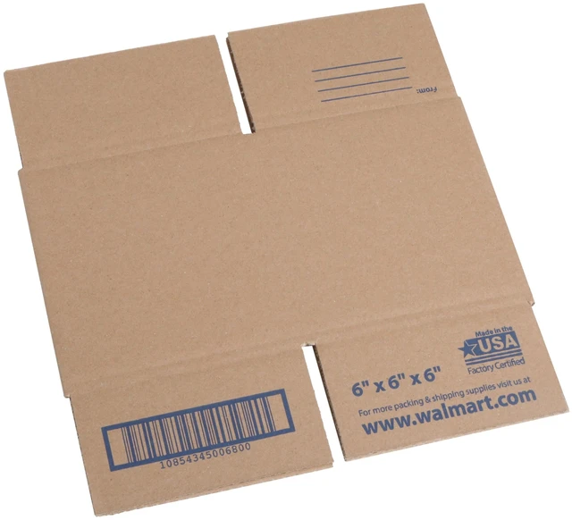 Alt view image 3 of 5 - Pen+Gear Recycled Shipping Boxes, 6in x 6in x 6in, 30-Count