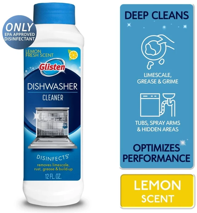 Main image of Glisten Liquid Dishwasher Detergent, Citrus Scent, 12 Fluid Ounce
