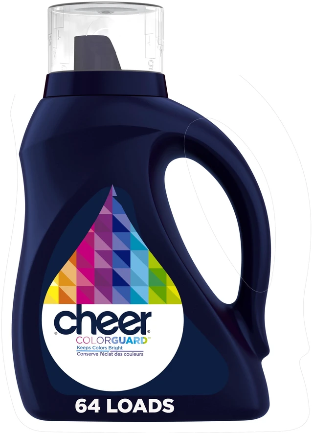 Main image of Cheer Liquid Laundry Detergent, HE Compatible, 92fl oz, 64Loads