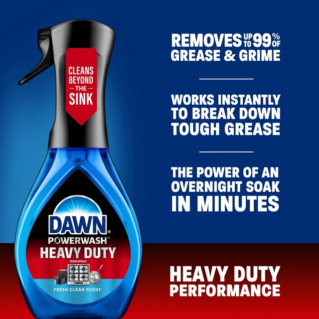 Alt view image 5 of 6 - Dawn Powerwash Heavy Duty Dish Spray Refills, Fresh Clean, 21.5oz 2-Pack