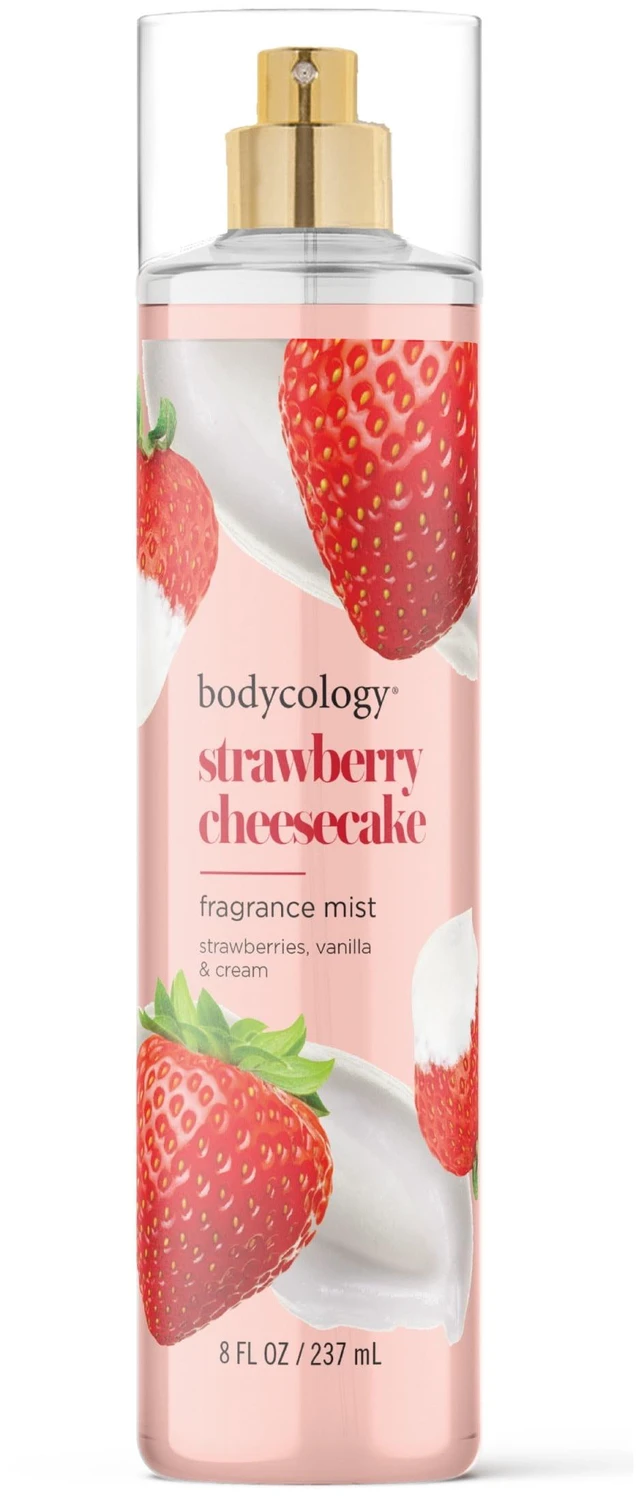 Main image of Bodycology Fragrance Body Mist Strawberry Cheesecake 8Fl Oz