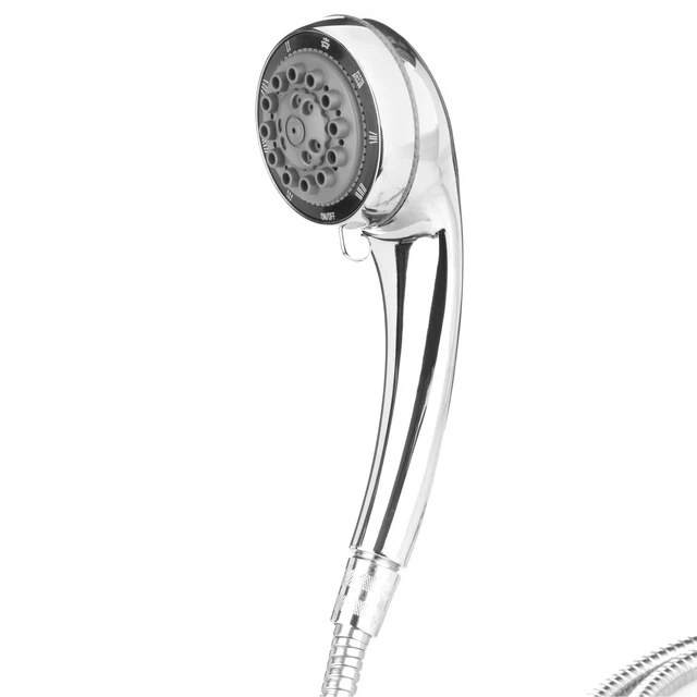 Alt view image 5 of 7 - Bath Bliss 8-Function Shower Head and Cord