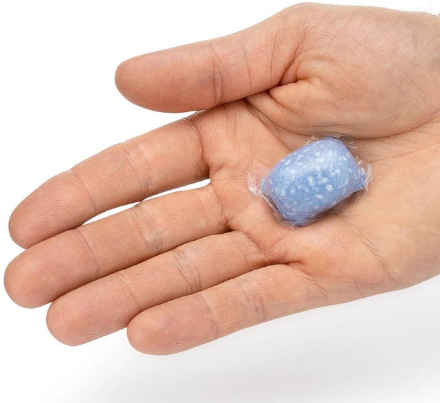Alt view image 4 of 6 - Dude Bombs 2 in 1 Pods Blue Blasst Air Freshener & Cleaner, 40 Count