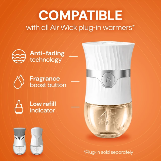 Alt view image 4 of 6 - Air Wick Plug-In Refills Hawaii Exotic Papaya Hibiscus Flower 6 Count