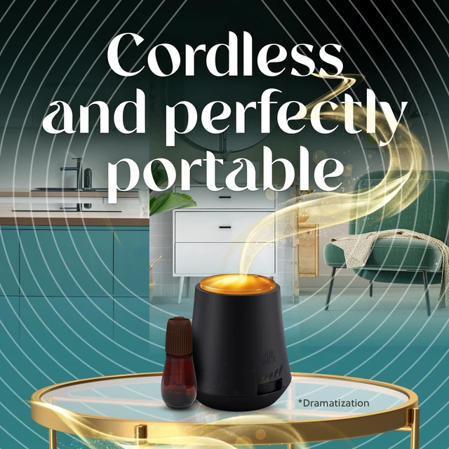 Alt view image 5 of 6 - Air Wick Essential Mist Vibrant Scented Oil Cordless Diffuser Refills, White Sage & Mahogany, 2 Count