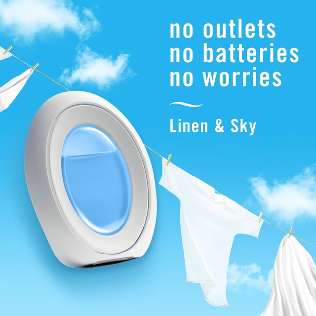 Alt view image 4 of 6 - Febreze Small Spaces Air Freshener Linen & Sky, 4ct, 30ml