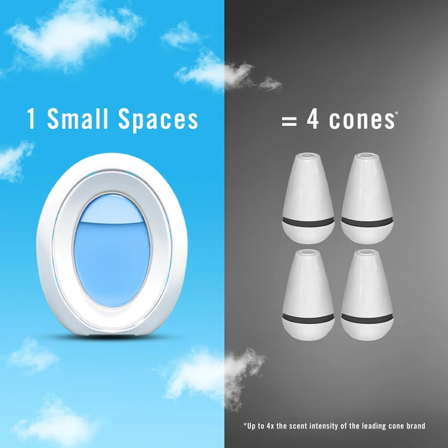 Alt view image 3 of 6 - Febreze Small Spaces Air Freshener Linen & Sky, 4ct, 30ml