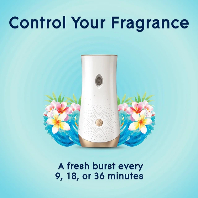 Alt view image 4 of 5 - Glade Automatic Spray Holder + Refill, Aqua Waves, 6.2oz Air Freshener
