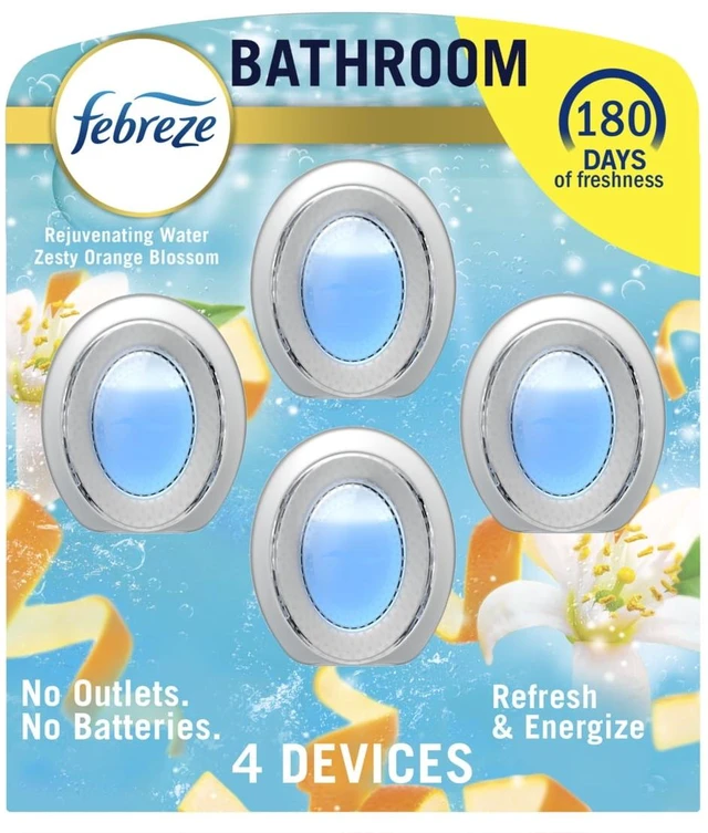 Main image of Febreze Small Spaces Air Freshener Refresh & Energize Scent, 4 Count