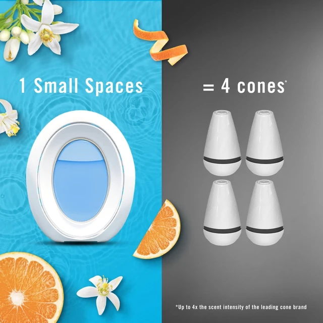 Alt view image 5 of 6 - Febreze Small Spaces Air Freshener Refresh & Energize Scent, 4 Count